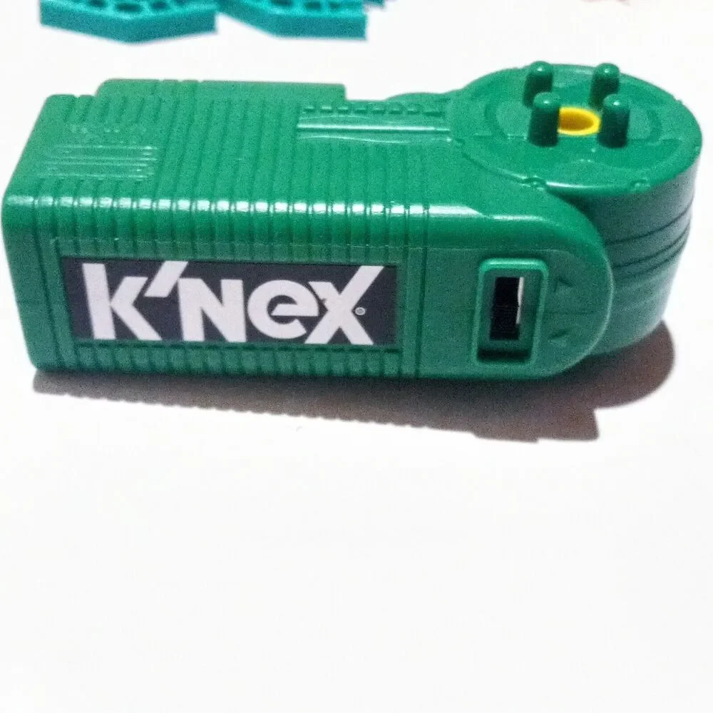 K'Nex Replacement Part Lot-400 Pieces-Medium Speed Motor-Rods-Connectors-Gears